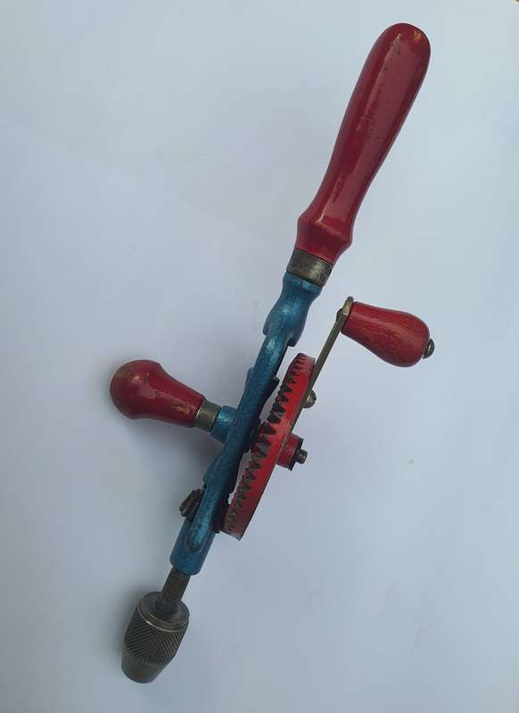 Vintage Boker Hand Crank Drill (Egg Beater Style) - Excellent Condition