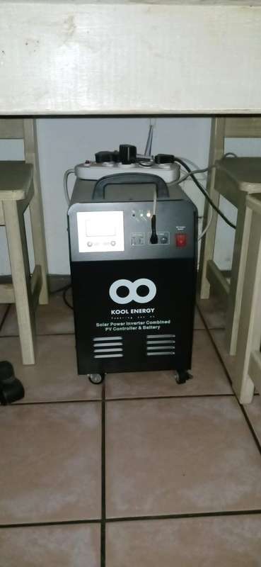 KOOL ENERGY 1KVA Inverter + 100Ah Battery