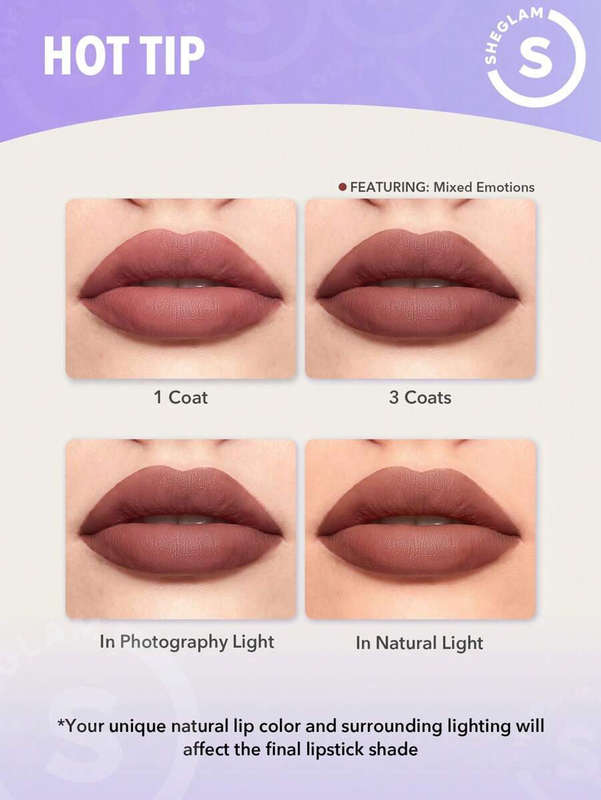 SHEGLAM Cosmic Crystal Matte Lipstick - Ladies First
