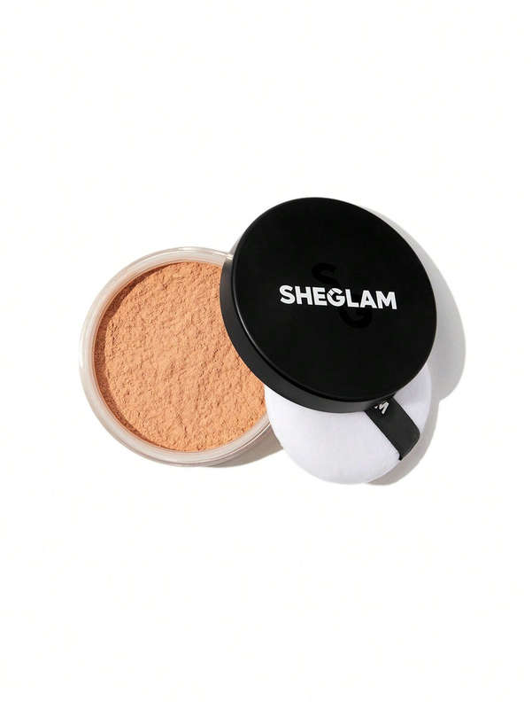 SHEGLAM Baked Glow Setting Powder - Deep Brown