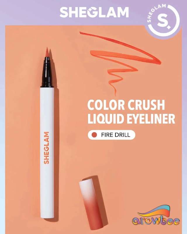 SHEGLAM Color Crush Liquid Eyeliner - Fire Drill