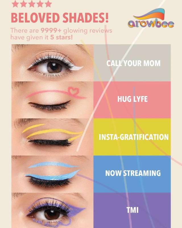 SHEGLAM Color Crush Liquid Eyeliner - Fire Drill