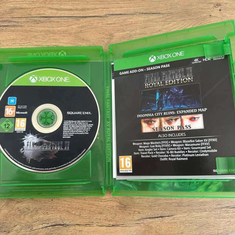 Final FantasyXV  Xbox One