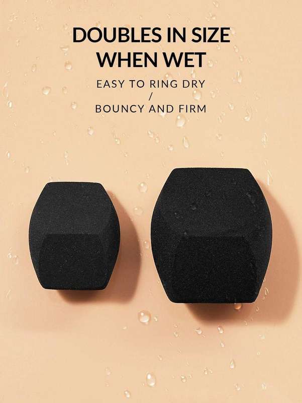SHEGLAM Multi-Faceted Makeup Sponge - Black