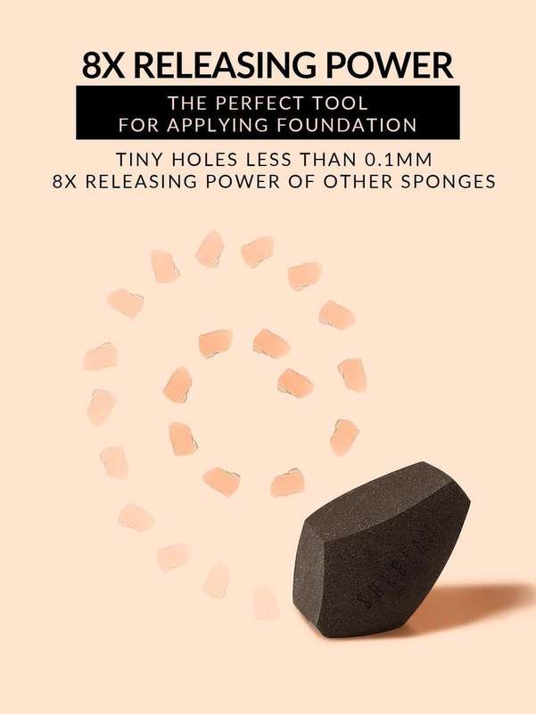 SHEGLAM Multi-Faceted Makeup Sponge - Black