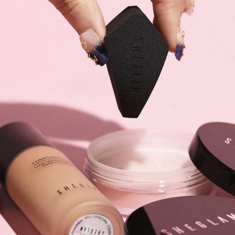 SHEGLAM Multi-Faceted Makeup Sponge - Black