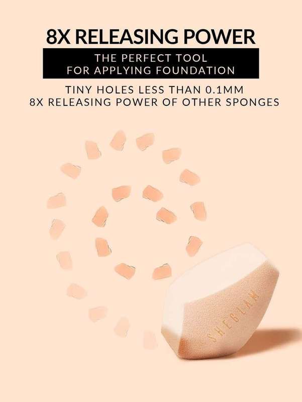SHEGLAM Multi-Faceted Makeup Sponge - Beige