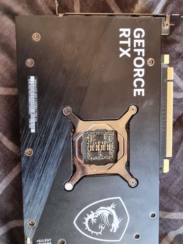 GeForce RTX 4070 Ti GAMING X TRIO 12G