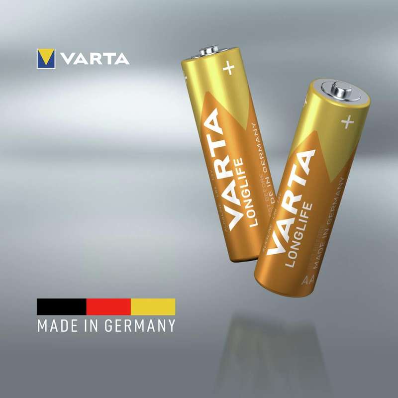 Varta LongLife AA Alkaline Battery 4 Pack