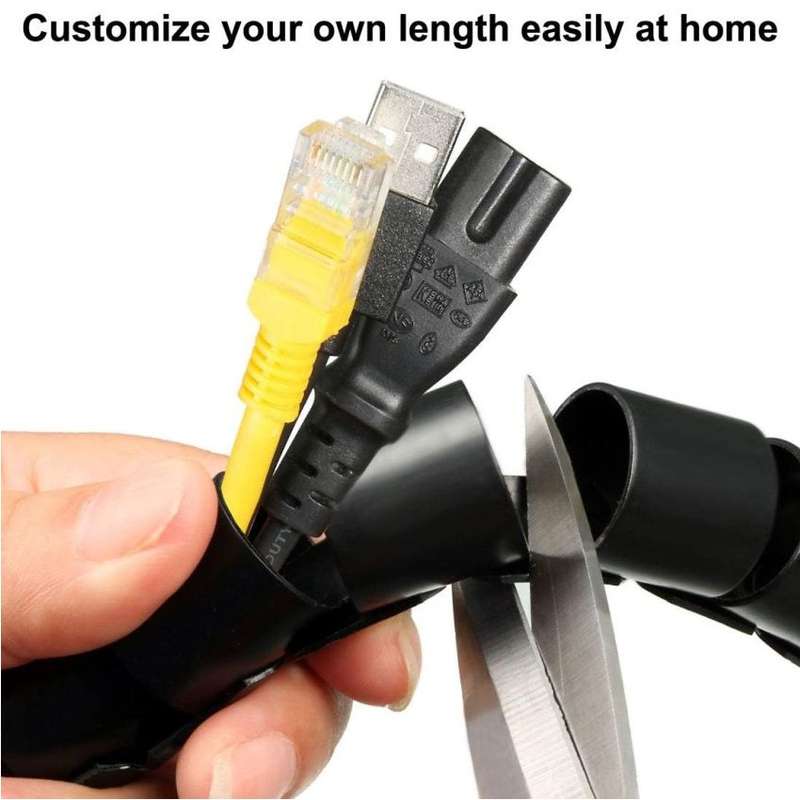 Cable Organiser 20mm Spiral Wrap 1.8 Meter