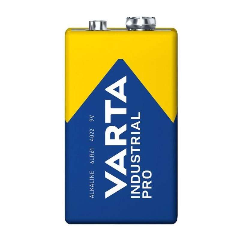 Varta Industrial Pro 9V 6LR61 Batteries Box of 20