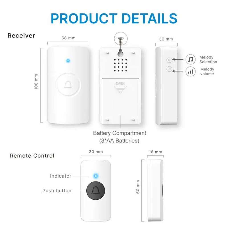 Digitech Wireless Doorbell