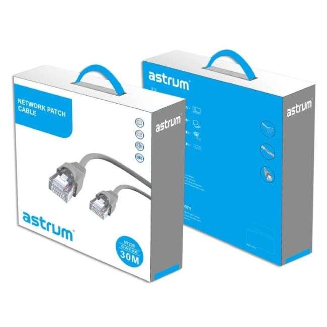 Astrum 30 Meter Cat5e Flylead Grey