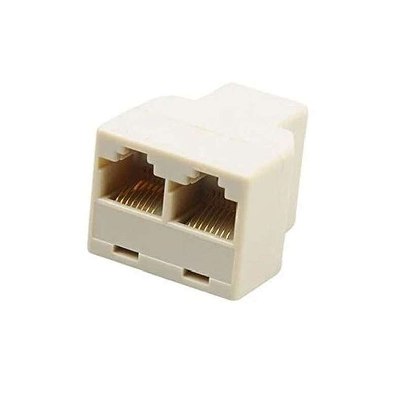 RJ45 Network Splitter  1 To 2 Adapter