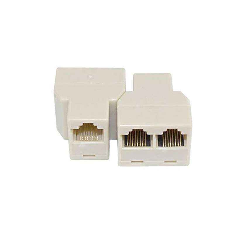 RJ45 Network Splitter  1 To 2 Adapter