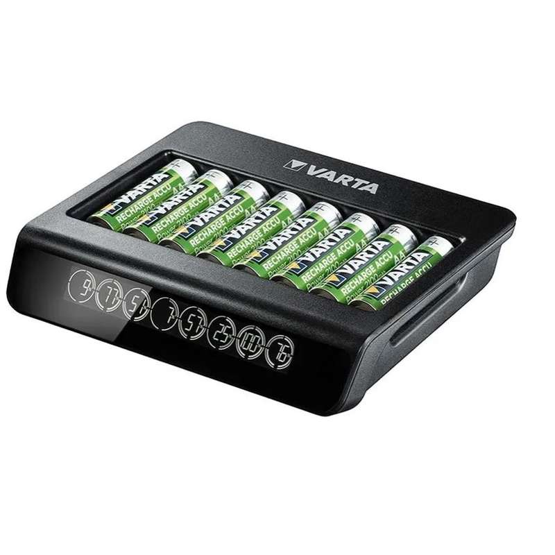 Varta LCD Multi Charger Upto 8 x AA/AAA
