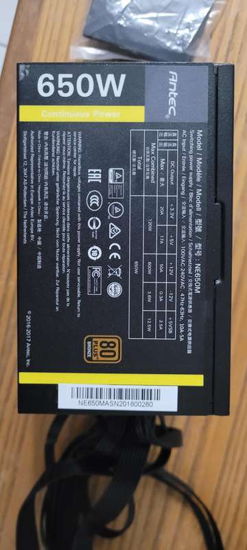 650W Antec Neo Eco