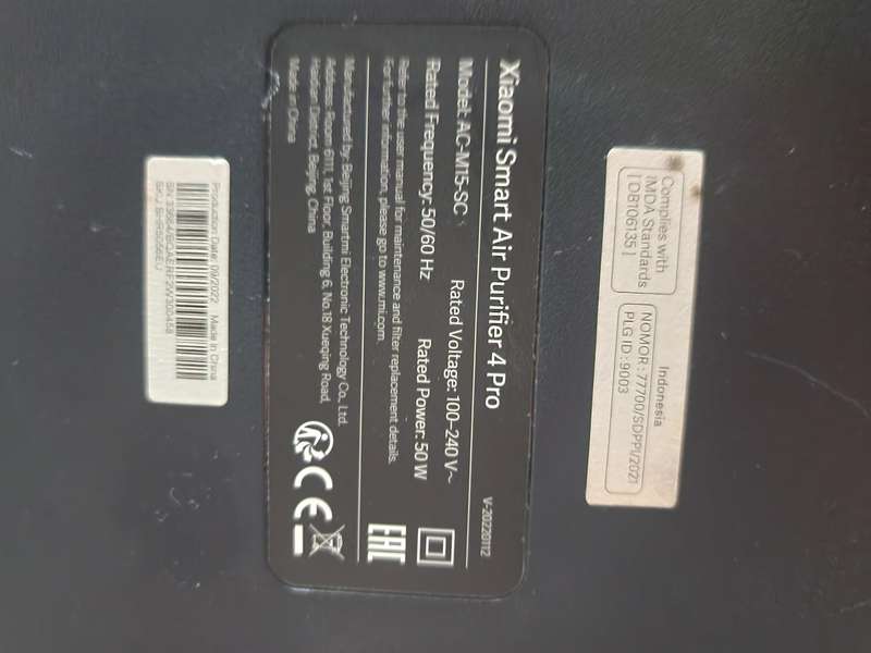 Xiaomi air purifier 4 pro