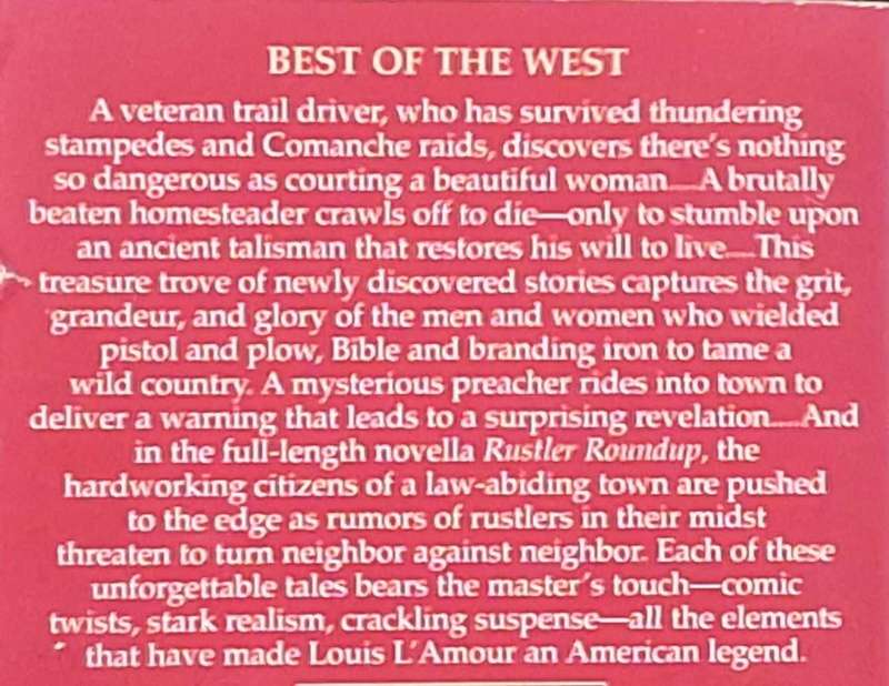 End of the Drive by Louis L'Amour Paperback