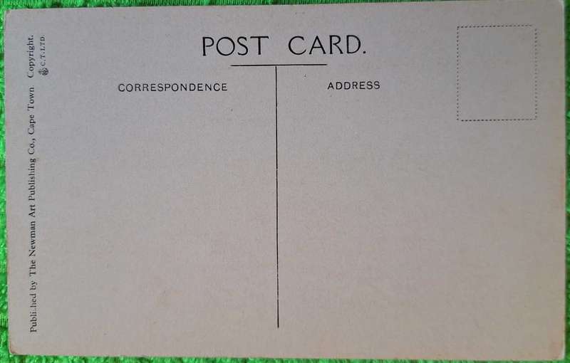 Vintage Newman Art Post Card of Old Government Building, Pretoria