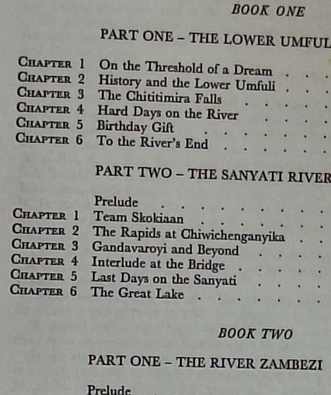 Zambezi Odyssey by S J Edwards Hardcover 1974