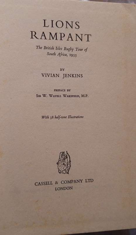 Lions Rampant by Vivian Jenkins Hardcover 1956