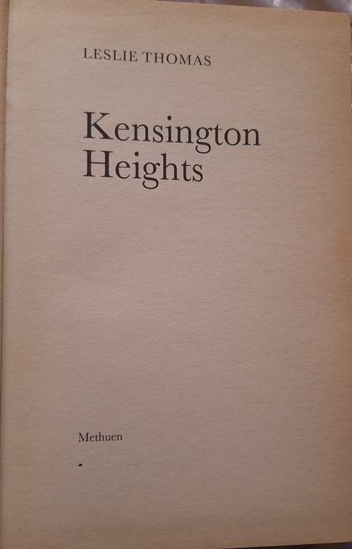 Kensington Heights by Leslie Thomas Hardcover