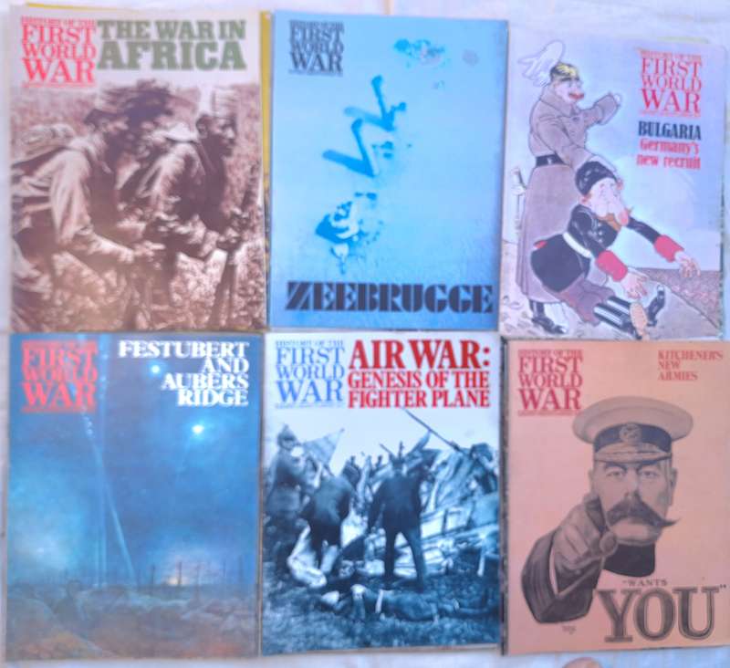 Purnell History of the First World War: Mixed Lot of 6 Magazines