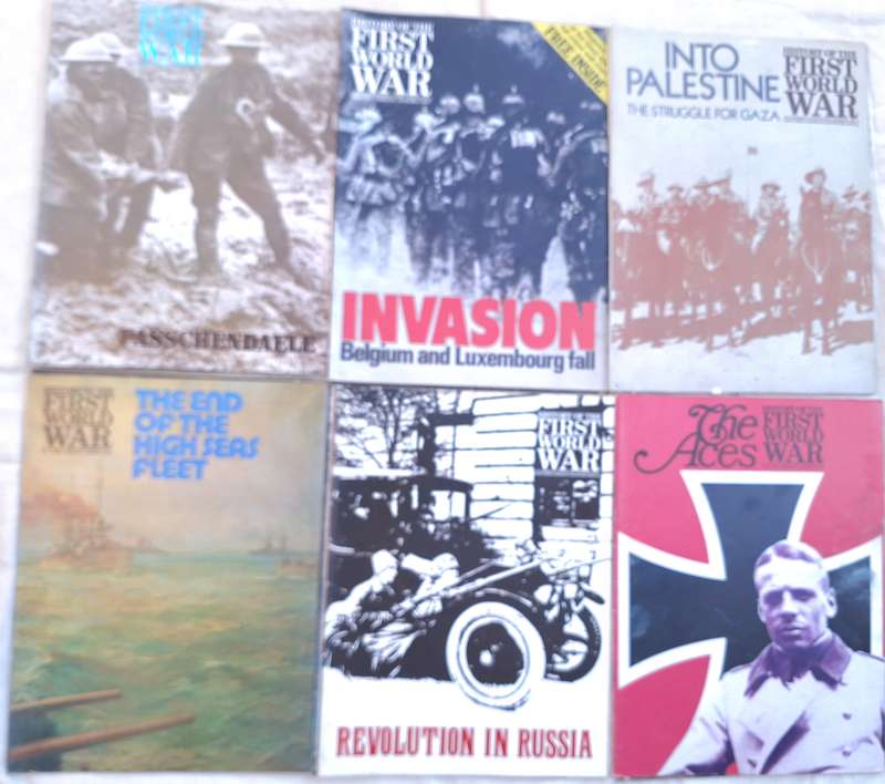 Purnell History of the First World War: Mixed Lot of 6 Magazines