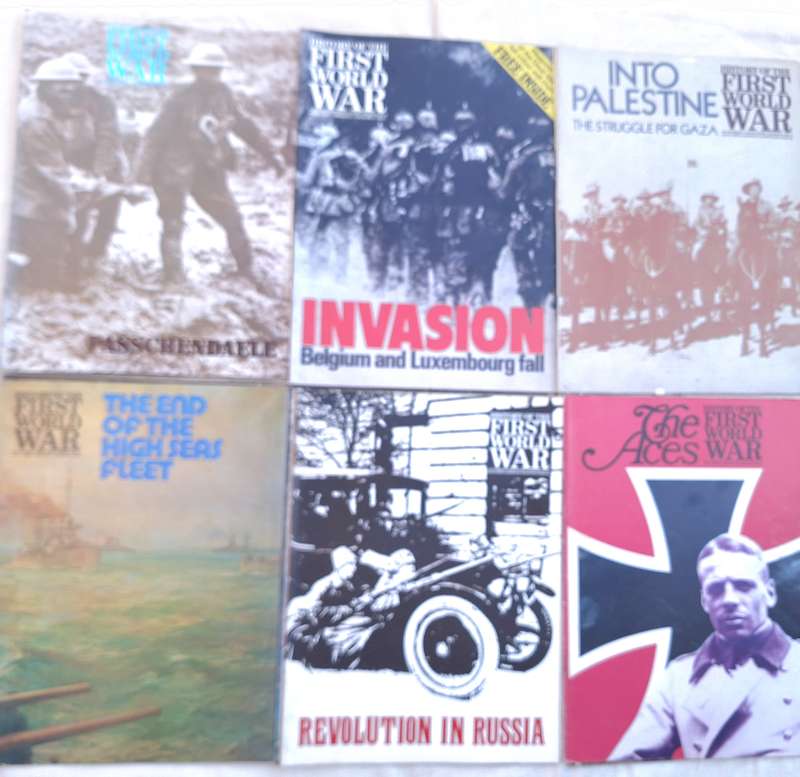 Purnell History of the First World War: Mixed Lot of 6 Magazines
