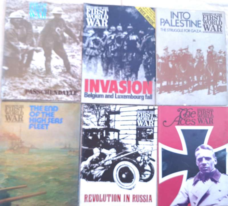 Purnell History of the First World War: Mixed Lot of 6 Magazines