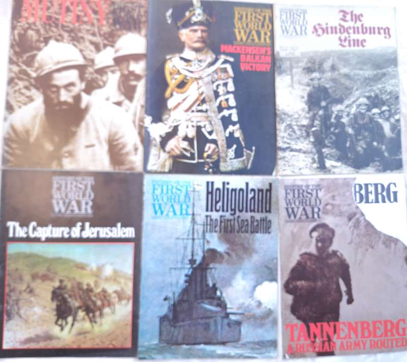 Purnell History of the First World War: Mixed Lot of 6 Magazines