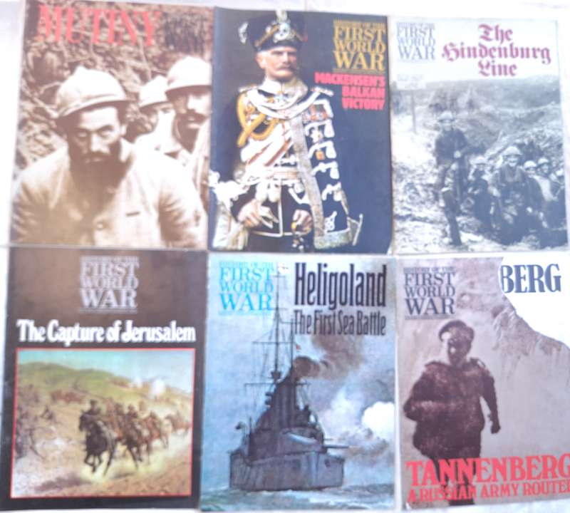 Purnell History of the First World War: Mixed Lot of 6 Magazines
