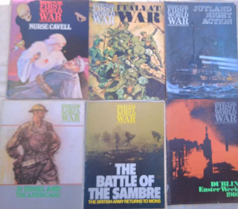 Purnell History of the First World War: Mixed Lot of 6 Magazines