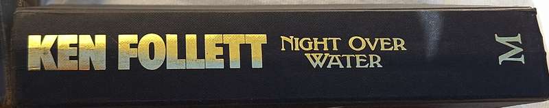 Night Over Water by Ken Follett Hardcover