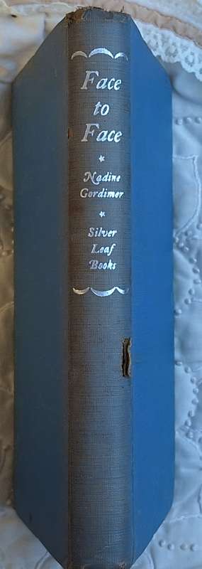 Face to Face Short Stories by Nadine Gordimer Hardcover 1949