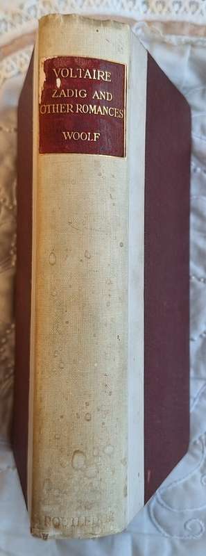 Zadig, and Other Romances by Voltaire Trans: H L Woolf Hardcover