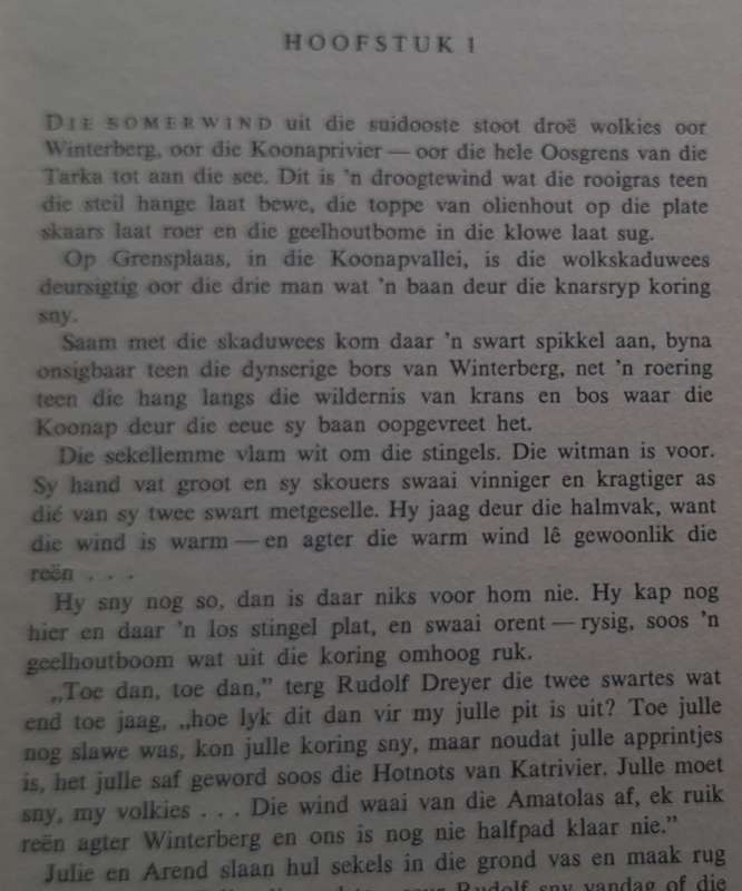 Geknelde Land deur F A Venter Hardeband 1961 Derde Uitgawe