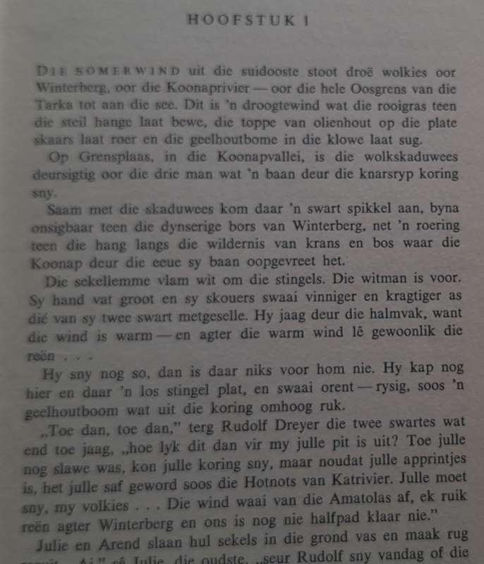 Geknelde Land deur F A Venter Hardeband 1961 Derde Uitgawe