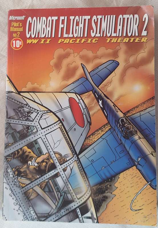 Microsoft Pilot's Manual No 2 Combat Flight Simulator 2 (WWII Pacific Theater) Paperback