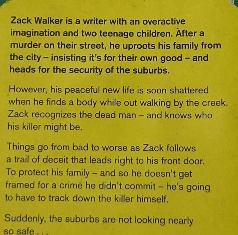 Bad Move by Linwood Barclay A Zack Walker Mystery No 1 Paperback