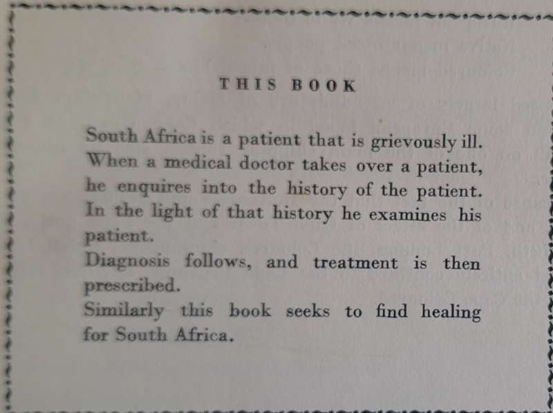 South African Struggle by Capt. J J McCord Hardcover 1952