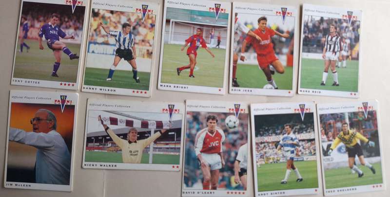 Panini 92 Soccer Lot of 10 Cards