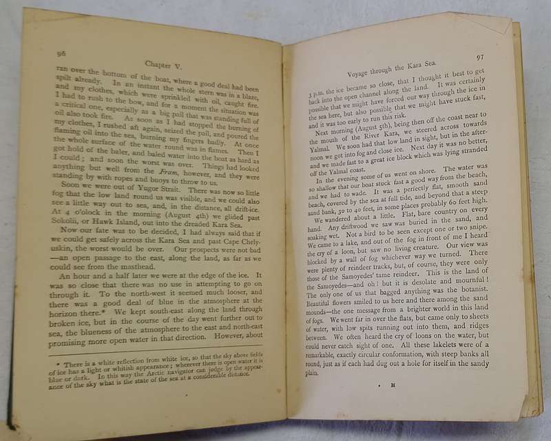 Farthest North by Fridtjof Nansen Hardcover 1897 Vol 1 and 2