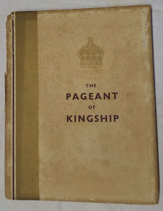 The Pageant of Kingship Album from Peter Jackson No.3 Cigarettes Incomplete Cards 1937
