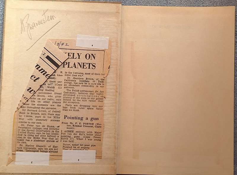 Of Stars and Men by Harlow Shapley Hardcover