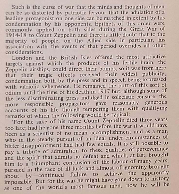 Lifelines 23: Zeppelin by Wing Commander T E Guttery