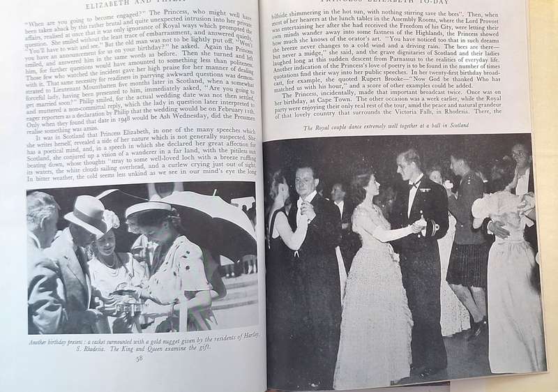 Elizabeth and Philip Our Heiress and Her Consort by Louis Wulff Hardcover 1947