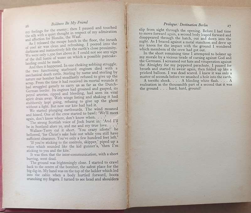 Boldness Be My Friend by Richard Pape Hardcover 1953 3rd Impression