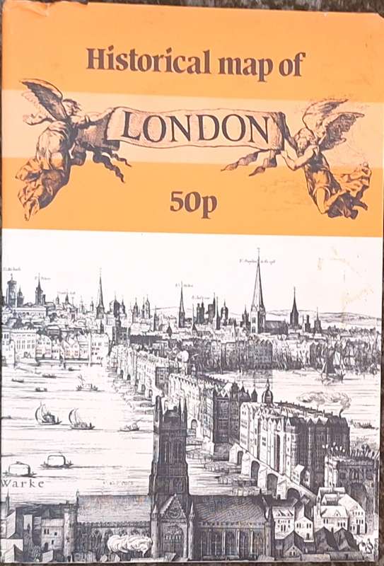 Historical Map of London 110x67.5cm (in folder)